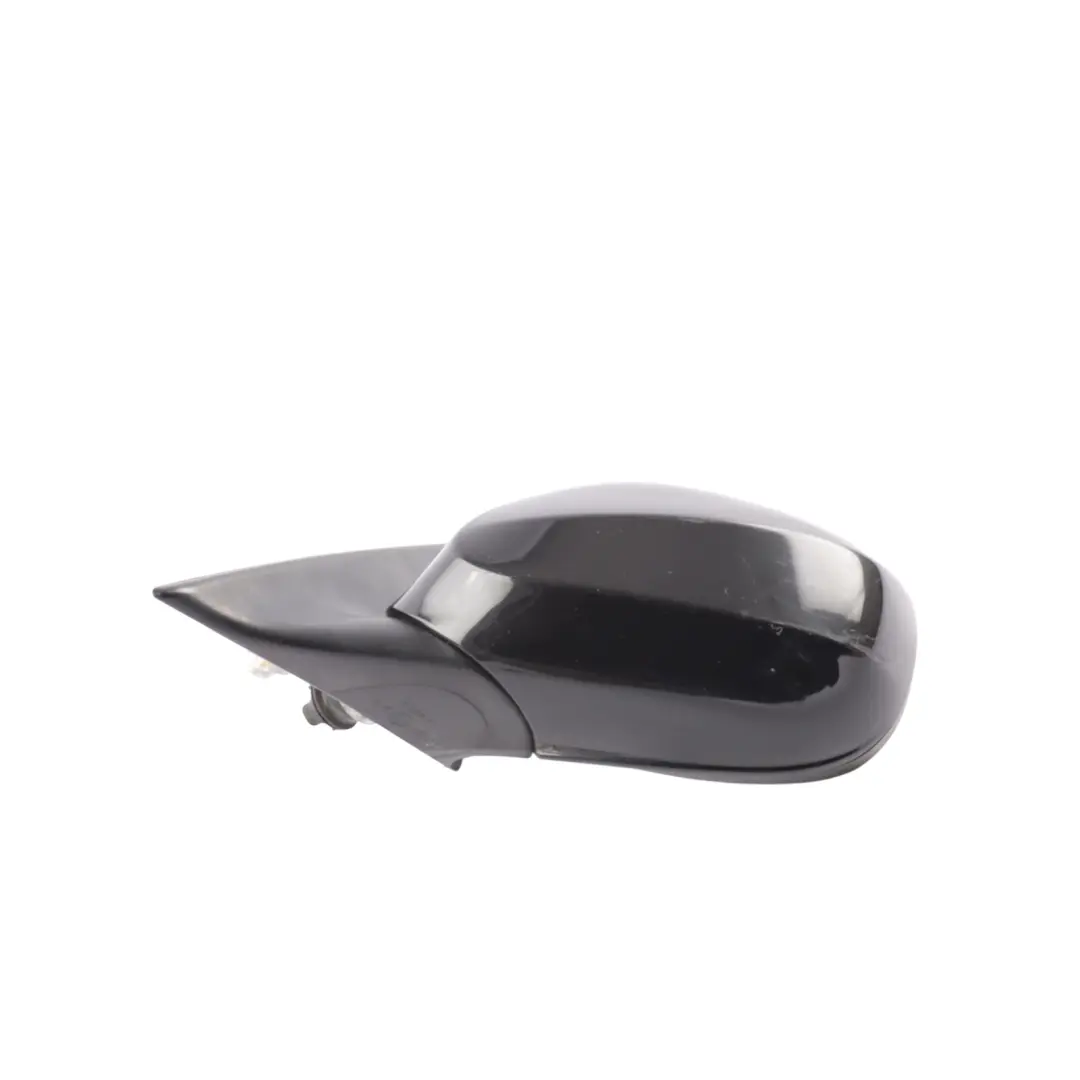 BMW E92 E93 Door Wing Mirror Left N/S Heated Memory Black Sapphire - 475 - SKU RHD-7282647-BS1 - Part number 7282647