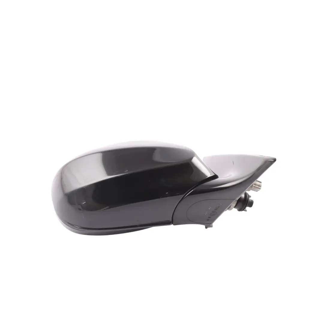 BMW E92 Wing Mirror Power Fold High Gloss Right O/S Black Sapphire 475 - SKU RHD-7282652-BS - Part number 7282652