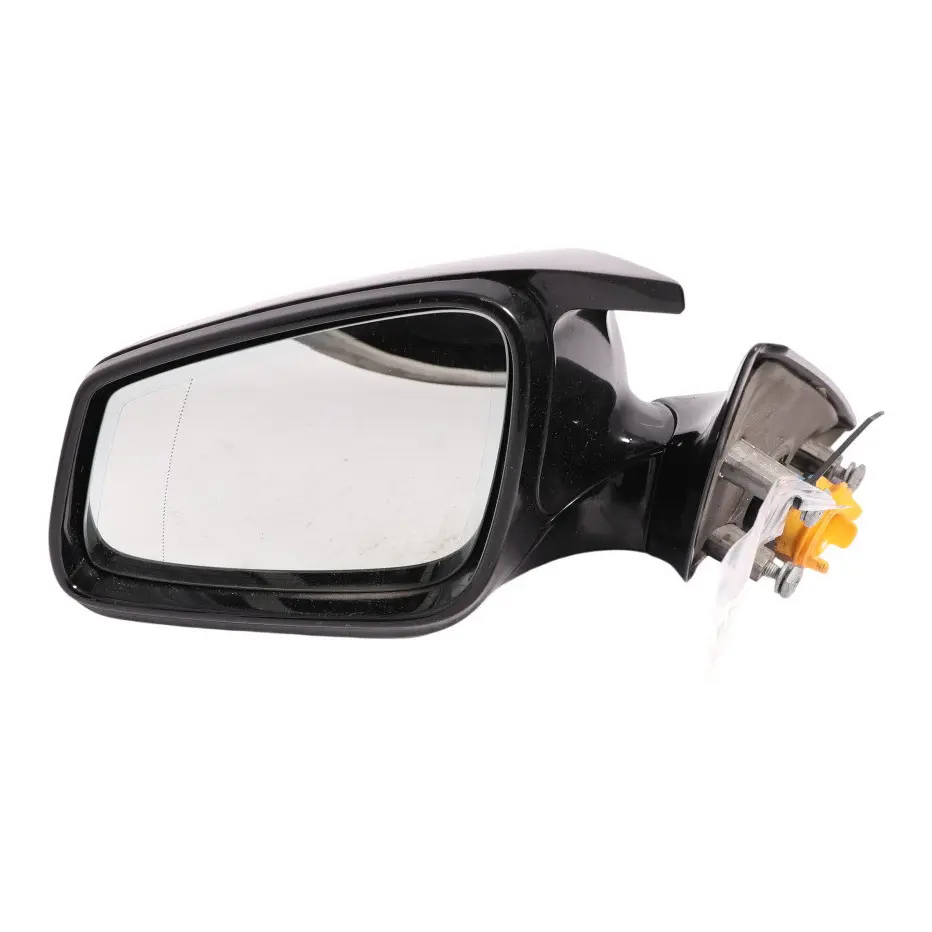  Wing Mirror BMW F12 Door Left N/S Heated Auto Dip Black Sapphire - 475 7286437 - SKU RHD-7286437-BS-1 - Part number 7286437-BS