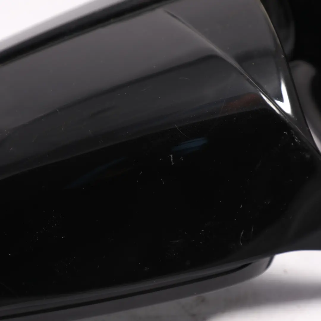  Wing Mirror BMW F12 Door Left N/S Heated Auto Dip Black Sapphire - 475 7286437 - SKU RHD-7286437-BS-1 - Part number 7286437-BS