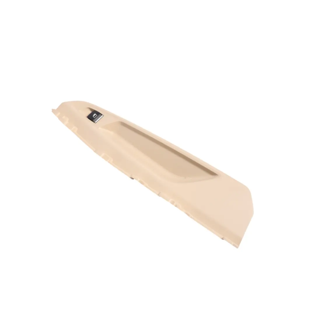 BMW X5 F15 Door Trim Front Left N/S Window Lifter Switch Cover Beige - SKU RHD-7292309 - Part number 7292309