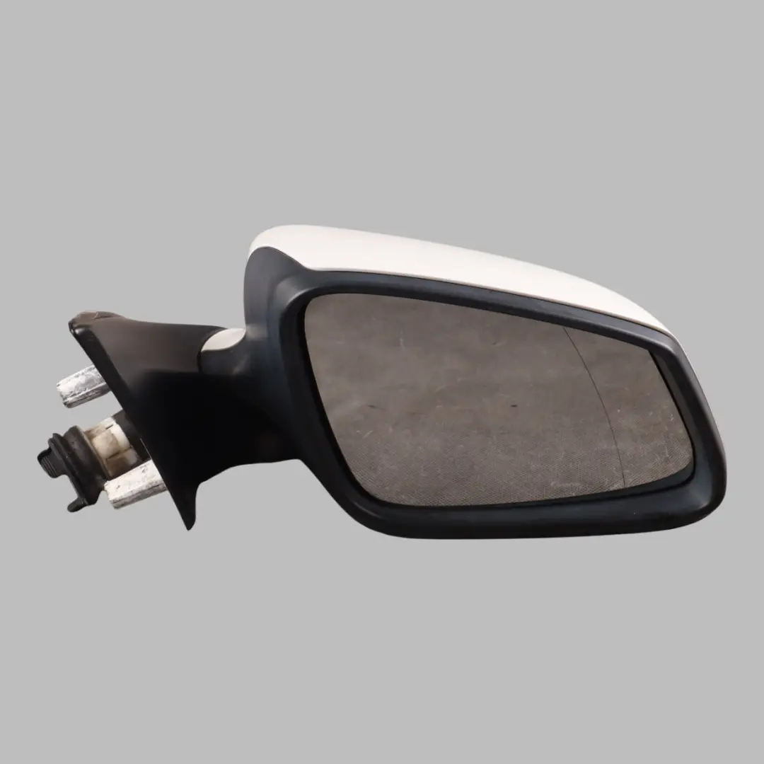 BMW F10 F11 Wing Mirror Side Right O/S Door Heated High Gloss Alpinweiss 3 - 300 - SKU RHD-7321822-AW - Part number 7321822
