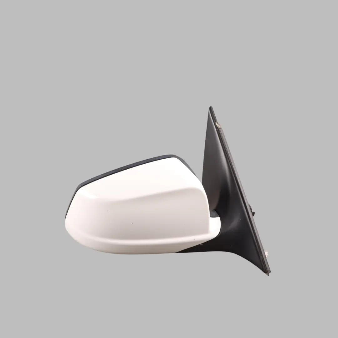 BMW F10 F11 Wing Mirror Side Right O/S Door Heated High Gloss Alpinweiss 3 - 300 - SKU RHD-7321822-AW - Part number 7321822