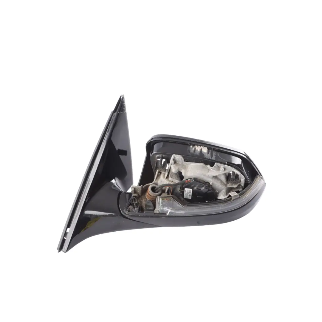 Wing Mirror Heated Auto Dip High Gloss Left N/S to BMW F10 F11 LCI with Part number 7350689 BMW F10 F11 LCI Wing Mirror Heated Auto Dip High Gloss Left N/S - SKU RHD-7350689-2 - Part number 7350689