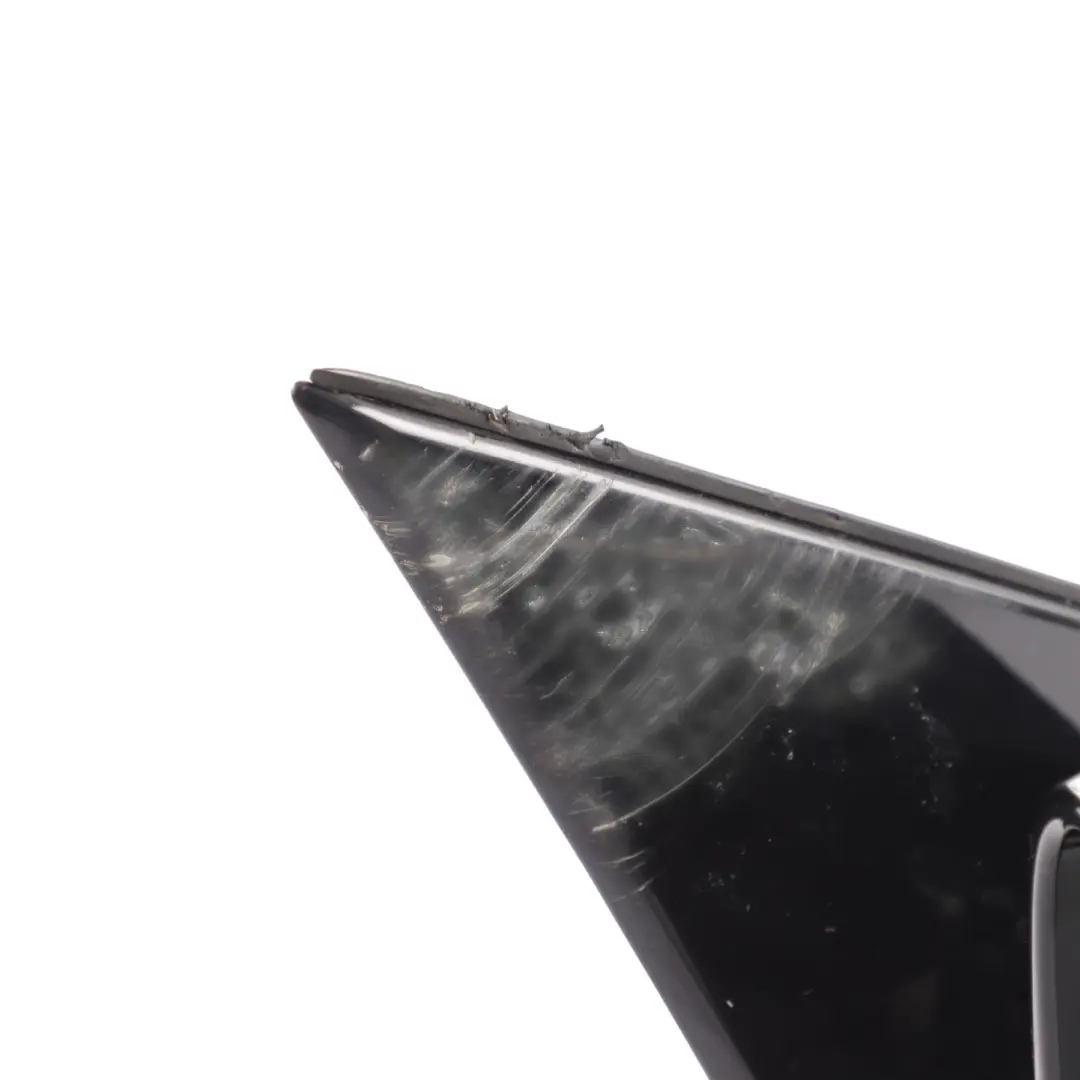 BMW F10 LCI Wing Mirror Heated Door Auto Dip Right O/S Glacier Schwarz 2 - 668 - SKU RHD-7350690-SCH - Part number 7350690