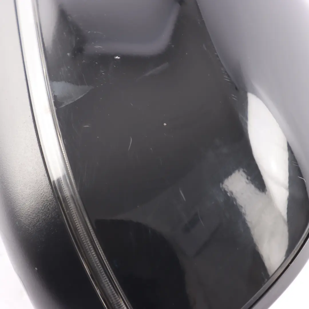 BMW X3 F25 Outside Wing Mirror Heated Door Left N/S Black Schwarz 2 - 668 - SKU RHD-7395203-SCH - Part number 7395203