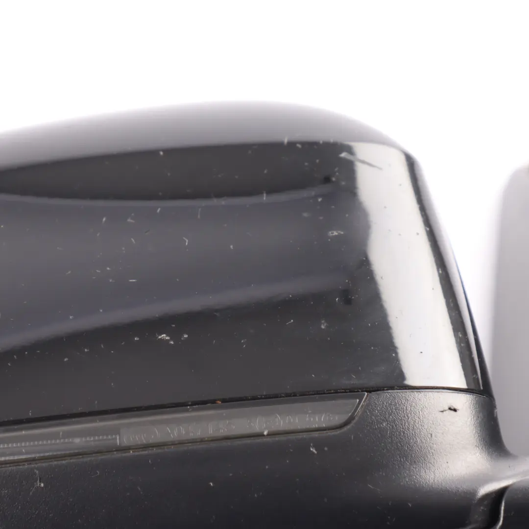 BMW X3 F25 Outside Wing Mirror Heated Door Right O/S Black Schwarz 2 - 668 - SKU RHD-7395204-SCH - Part number 7395204