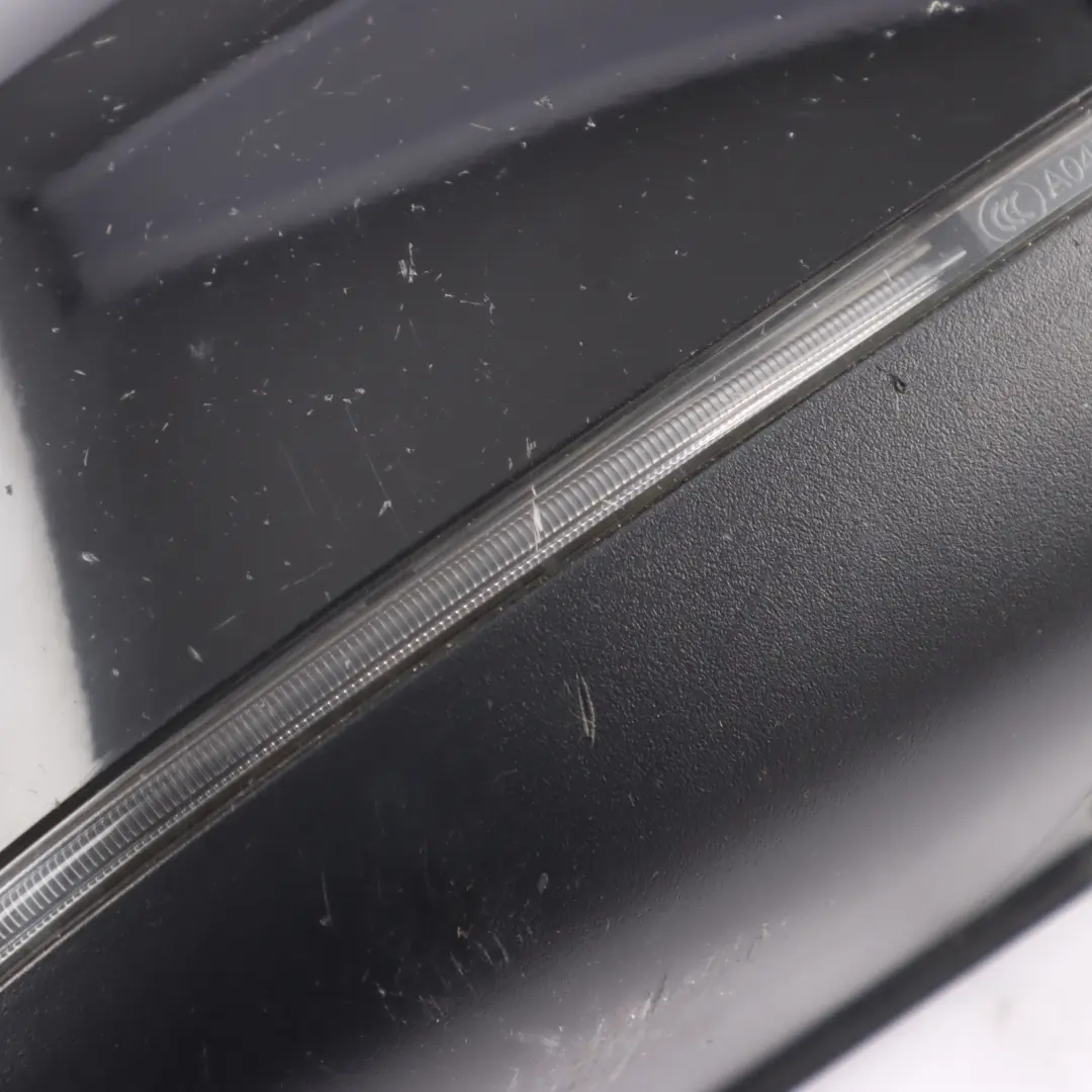 BMW X3 F25 Outside Wing Mirror Heated Door Right O/S Black Schwarz 2 - 668 - SKU RHD-7395204-SCH - Part number 7395204