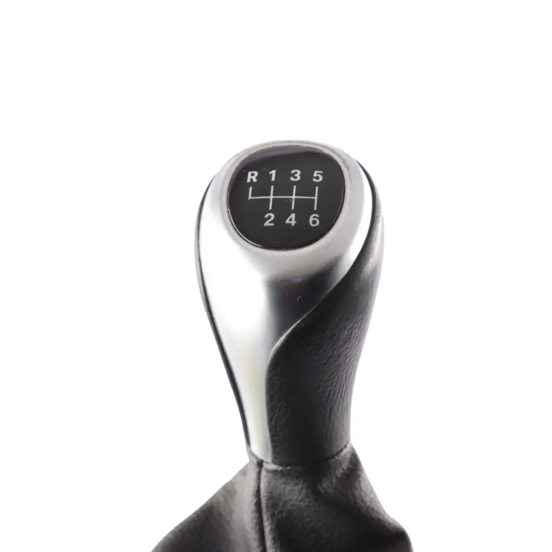 BMW F20 F21 F22 F23 LCI 6 Speed Gear Knob Gaiter Perlglanz Chrome - SKU rhd-7596073 - Part number 7596073