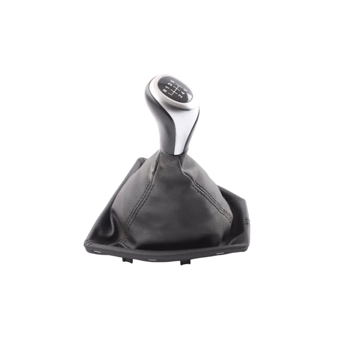 BMW F20 F21 F22 F23 LCI 6 Speed Gear Knob Gaiter Perlglanz Chrome - SKU rhd-7596073 - Part number 7596073