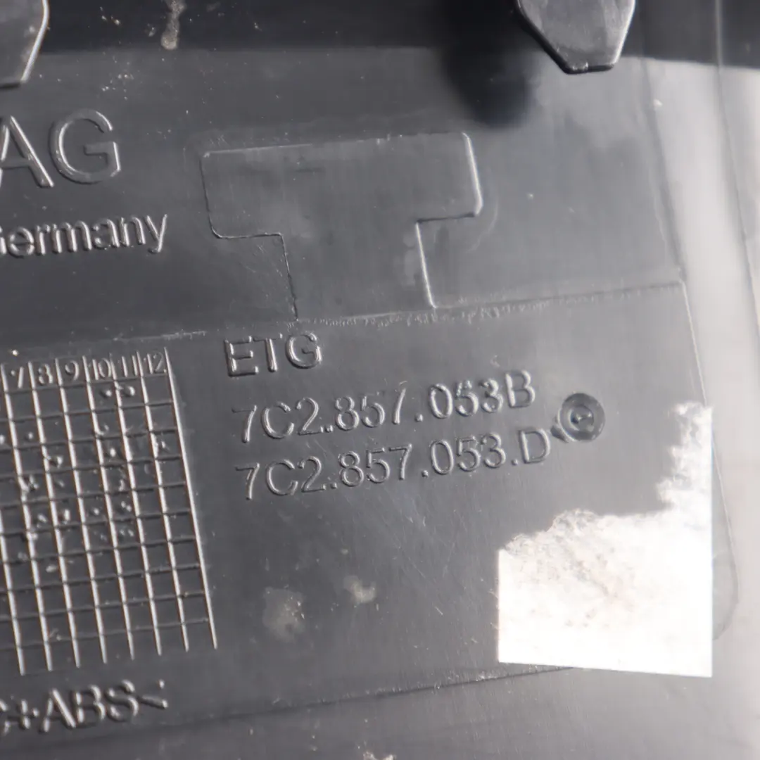 Volkswagen Crafter Sy Combi Instrument Cluster Trim Speedo Surround - SKU RHD-7C2857053D - Part number 7C2857053D