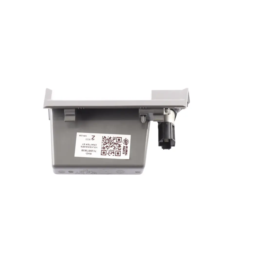 VW Crafter Sy Center Console Storage Compartment D Dashboard Pocket - SKU RHD-7C2857383B - Part number 7C2857383B