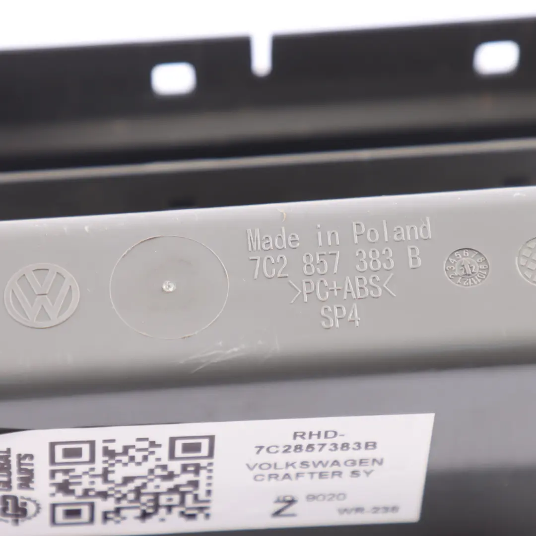 Center Console Storage Compartment D Dashboard Pocket to VW Crafter Sy with Part number 7C2857383B VW Crafter Sy Center Console Storage Compartment D Dashboard Pocket - SKU RHD-7C2857383B - Part number 7C2857383B