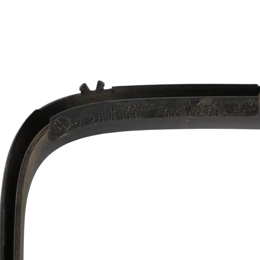 2K Left N/S Mirror Frame Ring Satin Black to Volkswagen Caddy Maxi with Part number 7E2858553 Volkswagen Caddy Maxi 2K Left N/S Mirror Frame Ring Satin Black - SKU RHD-7E2858553 - Part number 7E2858553