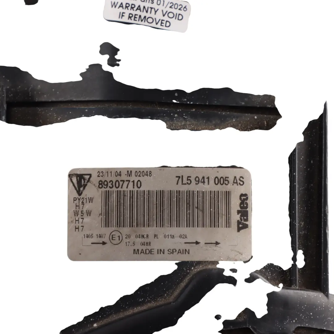 Headlight Halogen Headlamp Passenger's Side N/S to Porsche Cayenne 9PA with Part number 7L5941005AS Porsche Cayenne 9PA Headlight Halogen Headlamp Passenger's Side N/S - SKU RHD-7L5941005AS-1 - Part number 7L5941005AS