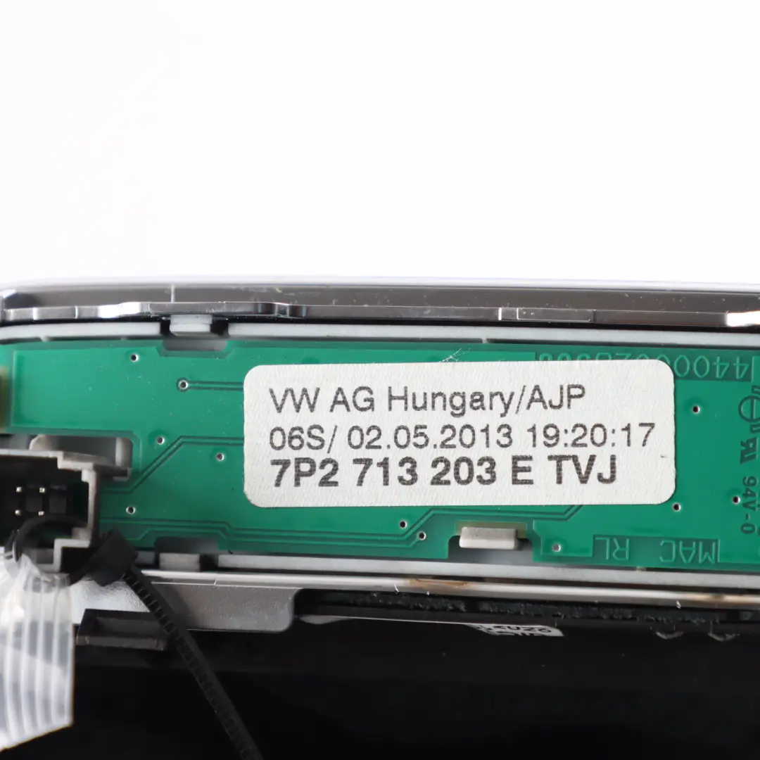 7P Selector Lever Gear Knob Automatic Leather to Volkswagen Touareg with Part number 7P2713203E Volkswagen Touareg 7P Selector Lever Gear Knob Automatic Leather - SKU RHD-7P2713203E - Part number 7P2713203E