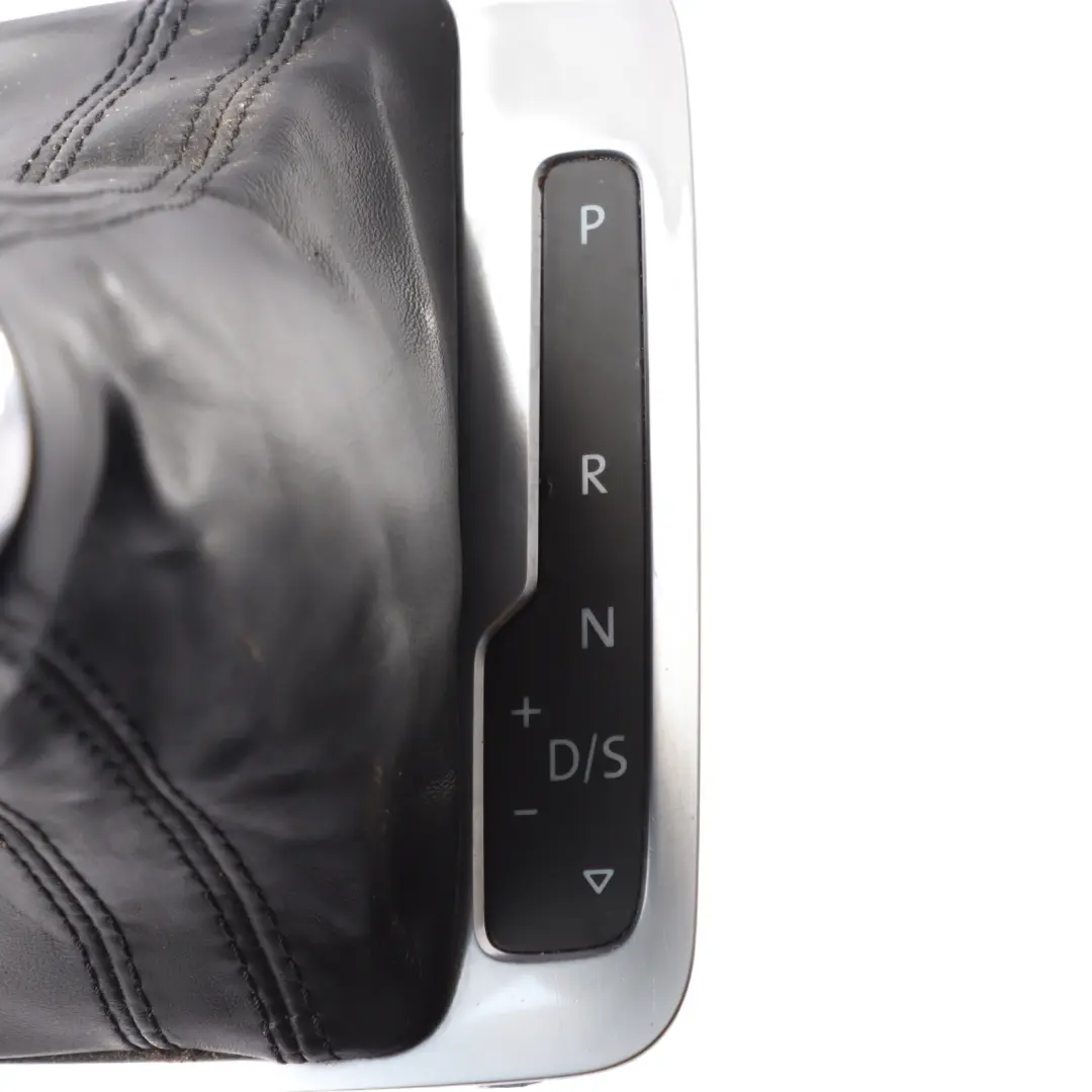 Volkswagen Touareg 7P Selector Lever Gear Knob Automatic Leather - SKU RHD-7P2713203E - Part number 7P2713203E