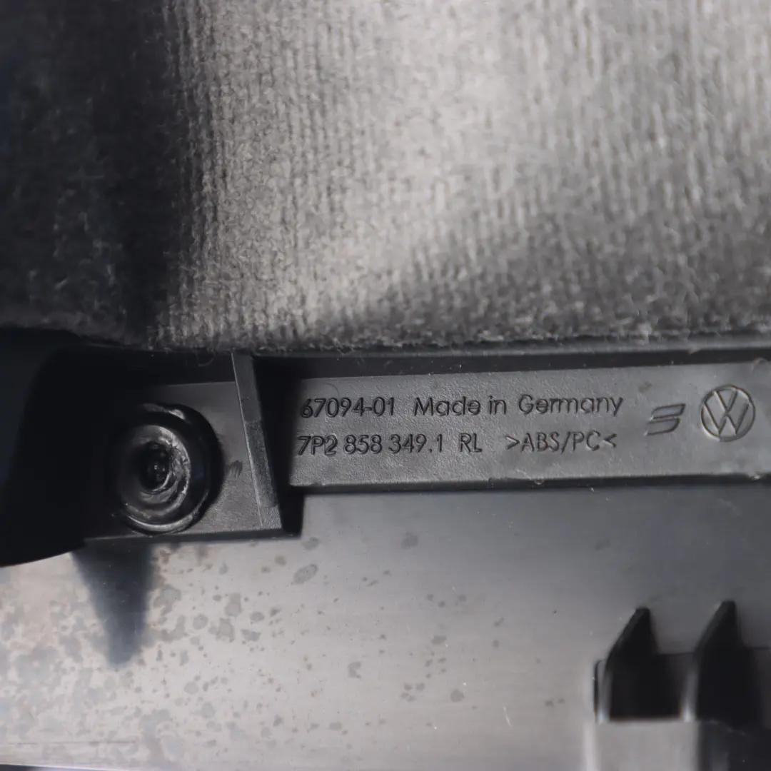 7P Dashboard Cover Speedo Speedometer Trim Panel Black A2046890939 to Vw Touareg with Part number 7P2857053 Vw Touareg 7P Dashboard Cover Speedo Speedometer Trim Panel Black A2046890939 - SKU RHD-7P2857053 - Part number 7P2857053