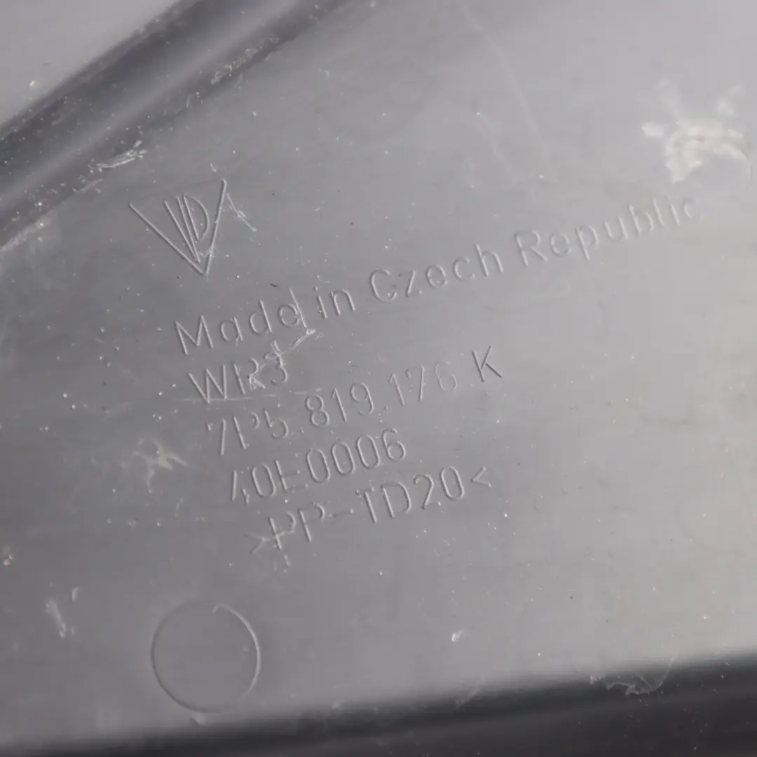 Porsche Cayenne 92A Windscreen Scuttle Panel Front Right O/S Cover - SKU RHD-7P5819176K - Part number 7P5819176K