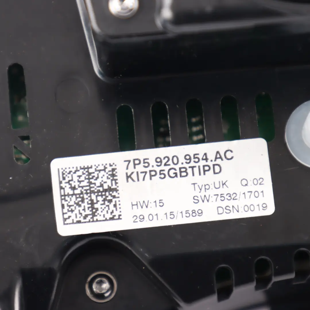 Porsche Cayenne 92A Instrument Cluster Speedometer Diesel Automatic - SKU RHD-7P5920954AC - Part number 7P5920954AC