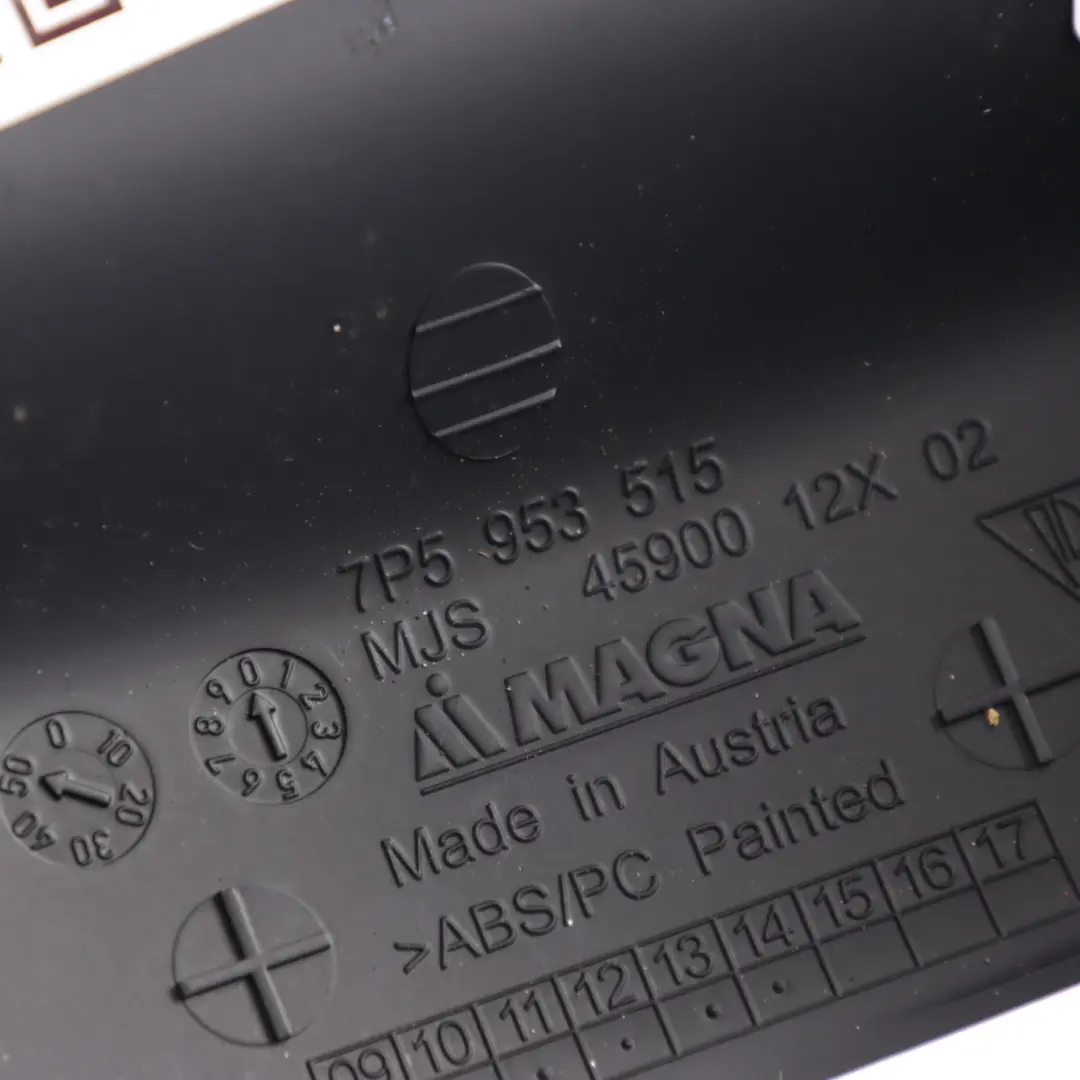 Steering Mechanism Instrument Cluster Trim Cover 7P5857054 to Porsche Cayenne 92A with Part number 7P5953515 Porsche Cayenne 92A Steering Mechanism Instrument Cluster Trim Cover 7P5857054 - SKU RHD-7P5953515 - Part number 7P5953515