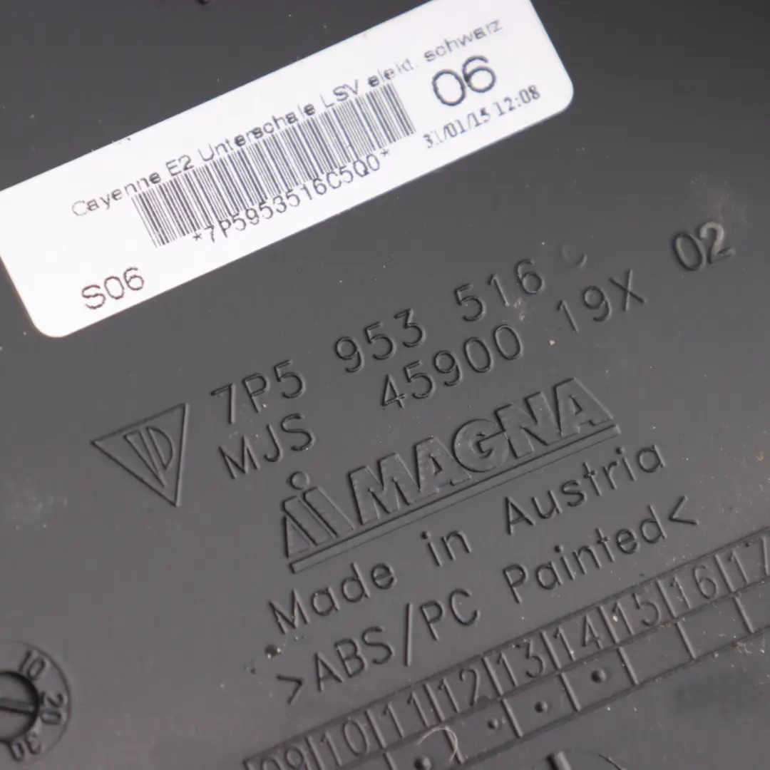 Steering Column Mechanism Trim Panel Cover 7P595351 to Porsche Cayenne 92A with Part number 7P5953516C Porsche Cayenne 92A Steering Column Mechanism Trim Panel Cover 7P595351 - SKU RHD-7P5953516C - Part number 7P5953516C