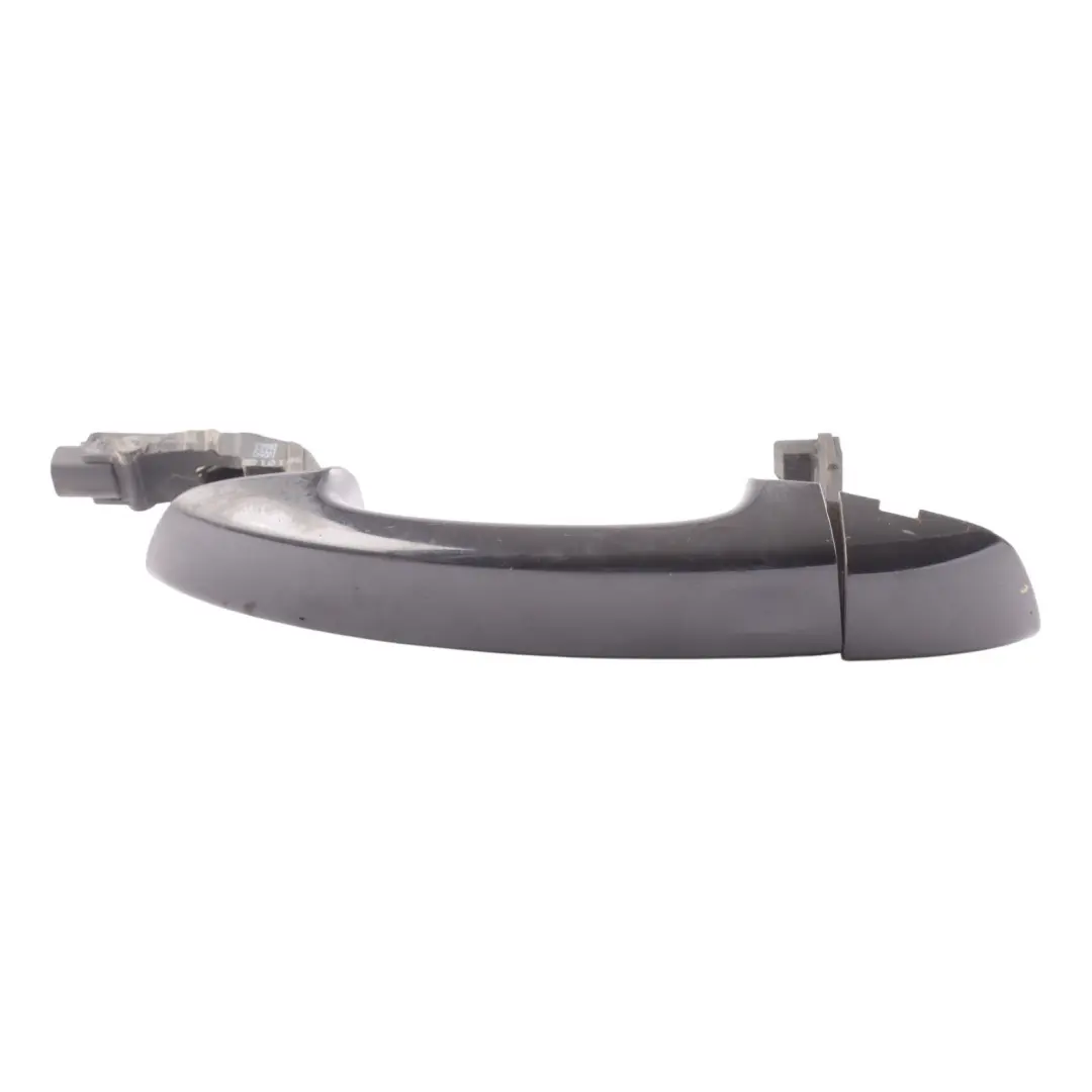 Volkswagen Touareg Exterior Door Handle Right O/S Deep Black Pearl - SKU RHD-7P6837206F-DBL - Part number 7P6837206F