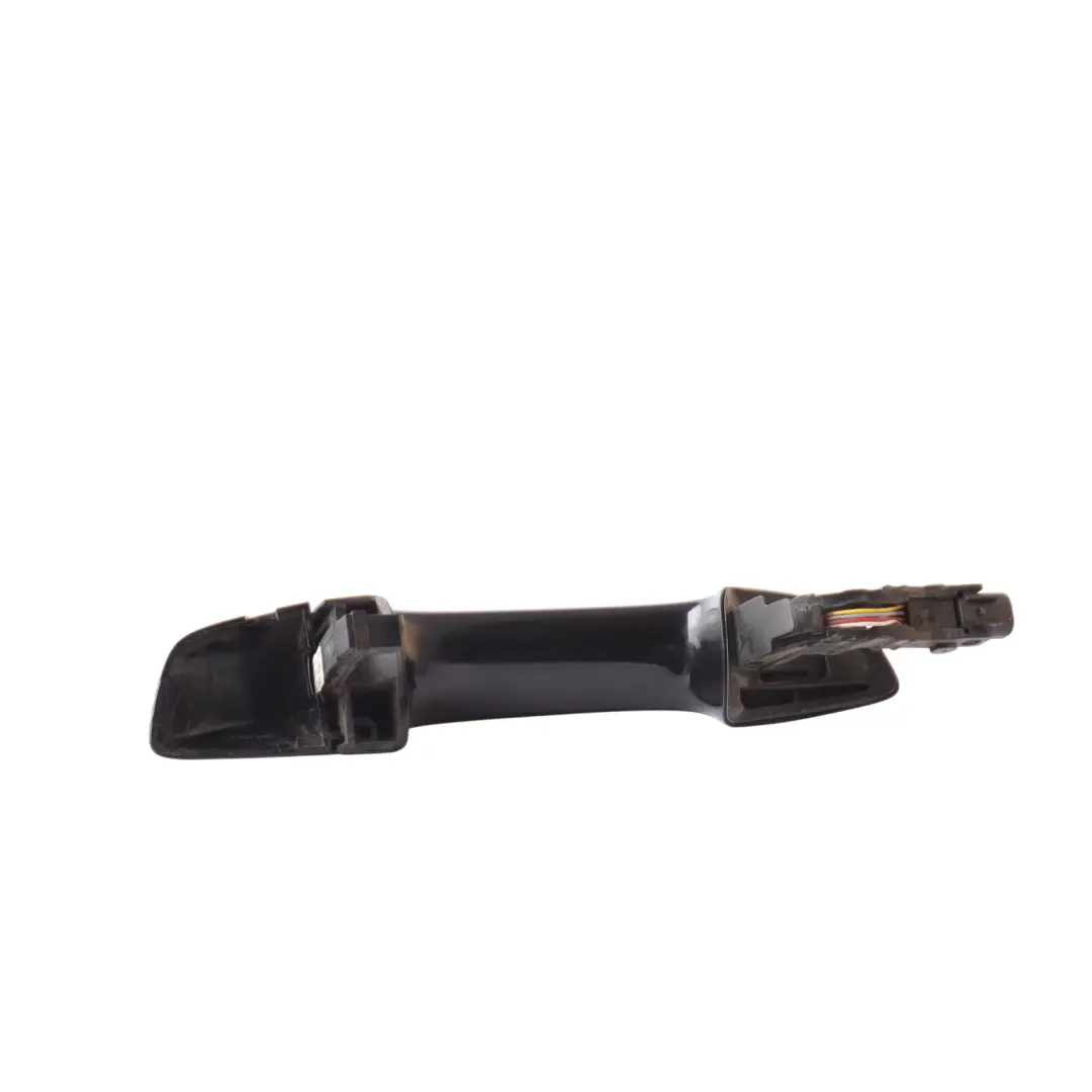 Volkswagen Touareg Exterior Door Handle Right O/S Deep Black Pearl - SKU RHD-7P6837206F-DBL - Part number 7P6837206F