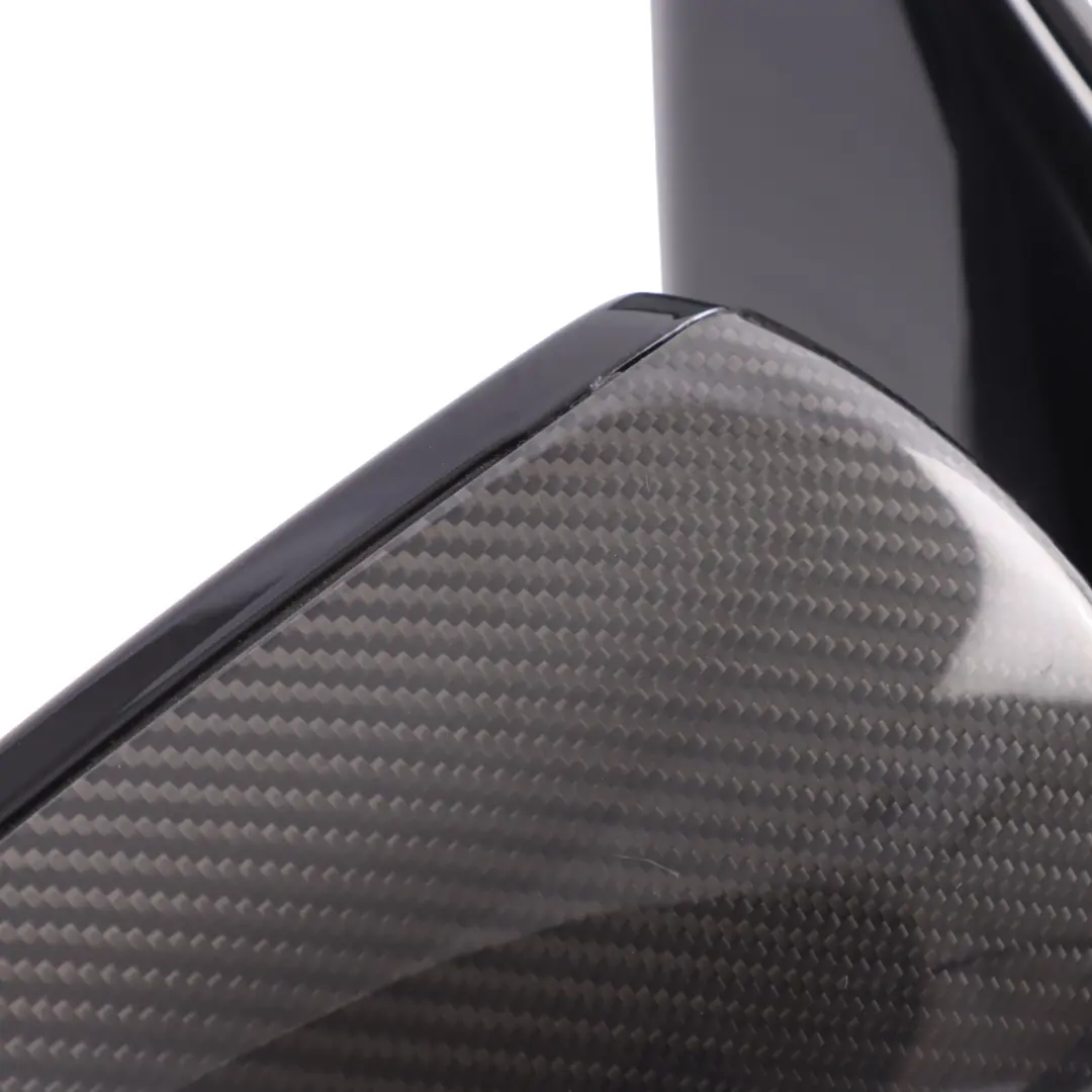 BMW F10 M5 Wing Mirror M Sport High Gloss Right O/S CARBON - SKU RHD-8049334 - Part number 8049334
