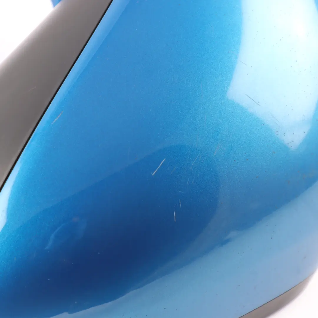 Peugeot 308 T7 Door Wing Mirror Left N/S Recife Blue - KMF - SKU RHD-8153NE-REC - Part number 8153NE