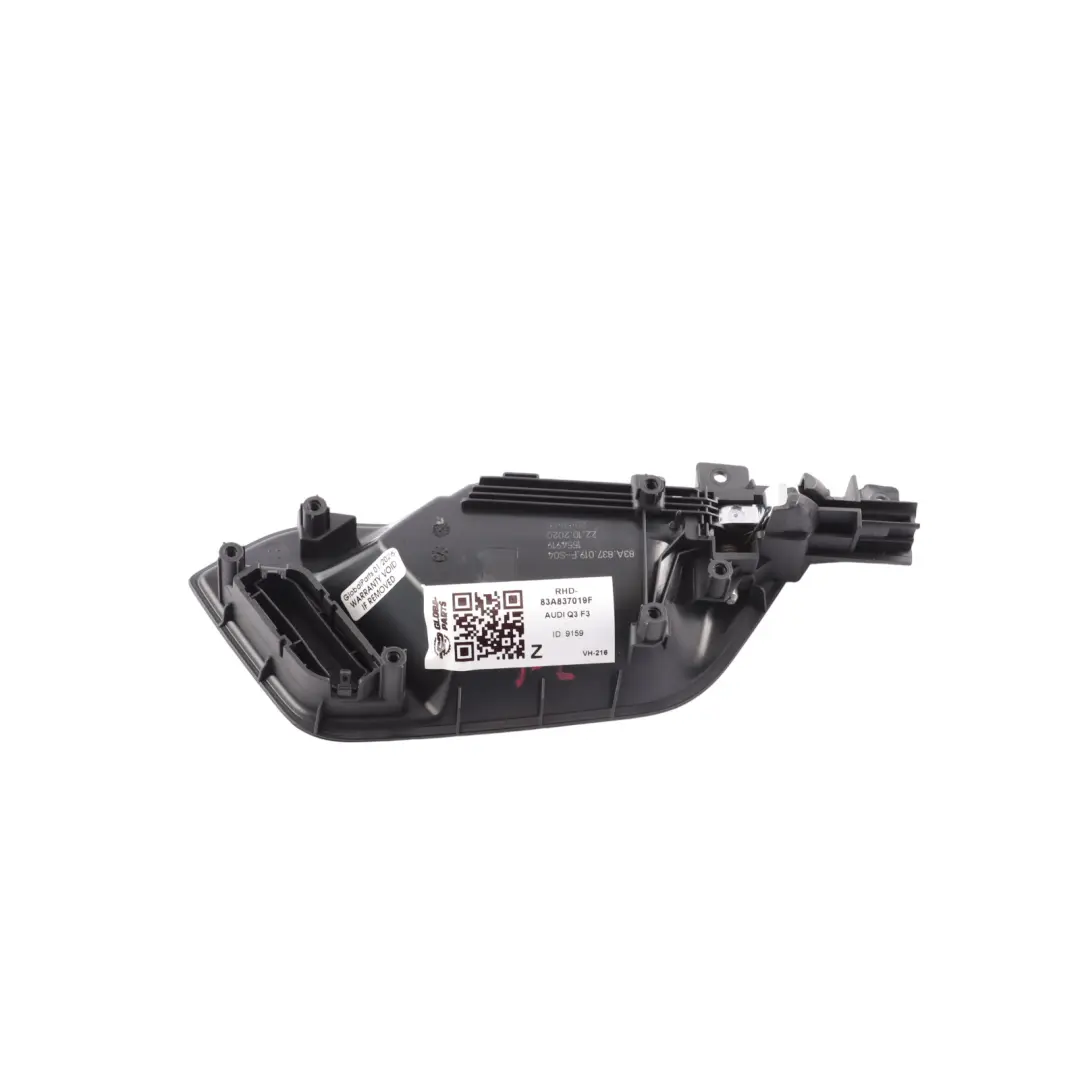 Audi Q3 F3 Türgriff Innen Öffnend Vorne Hinten Links - SKU 83A837019G - Teilenummer 83A837019F