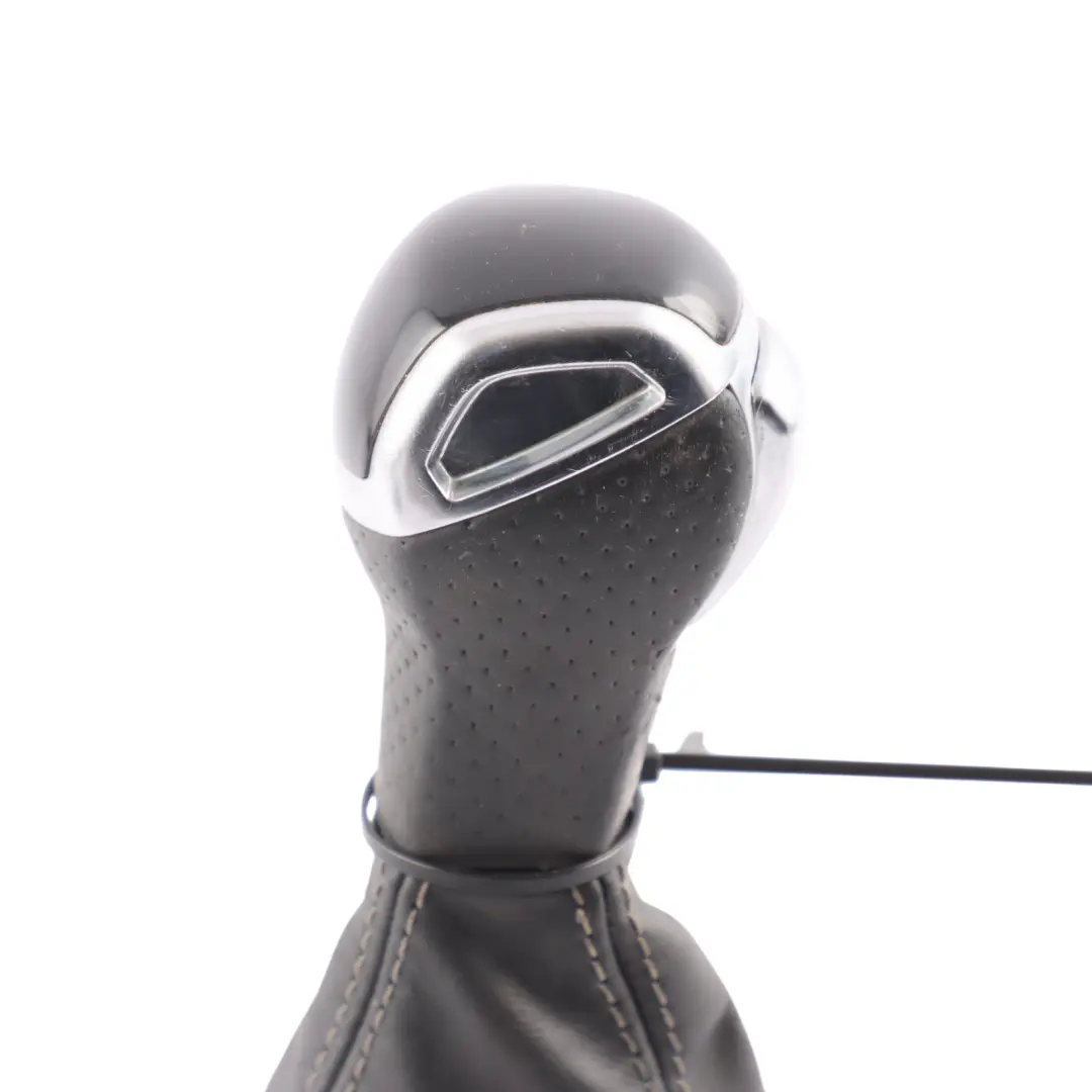 Audi Q3 F3 Gear Stick Selector Lever Knob Leather Automatic Gearbox - SKU RHD-83C713139C - Part number 83C713139C