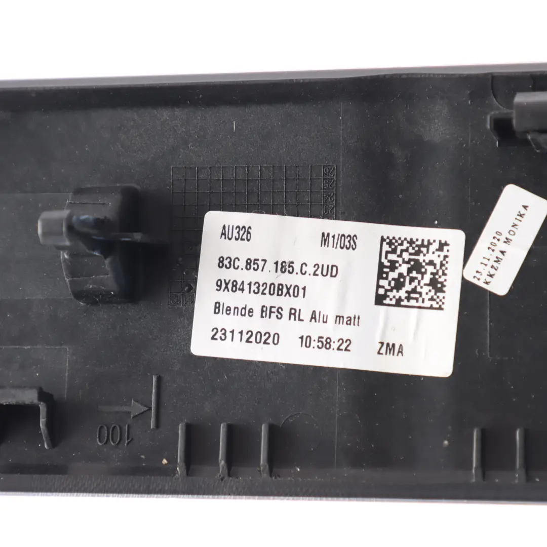 Audi Q3 F3 Passenger Side Dashboard Left N/S Trim Strip Quattro - SKU RHD-83C857185C - Part number 83C857185C