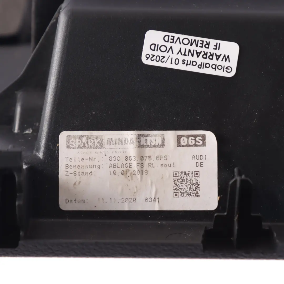 Dashboard Centre Console Lower Trim Cover Right O/S to Audi Q3 F3 with Part number 83C863075 Audi Q3 F3 Dashboard Centre Console Lower Trim Cover Right O/S - SKU RHD-83C863075 - Part number 83C863075