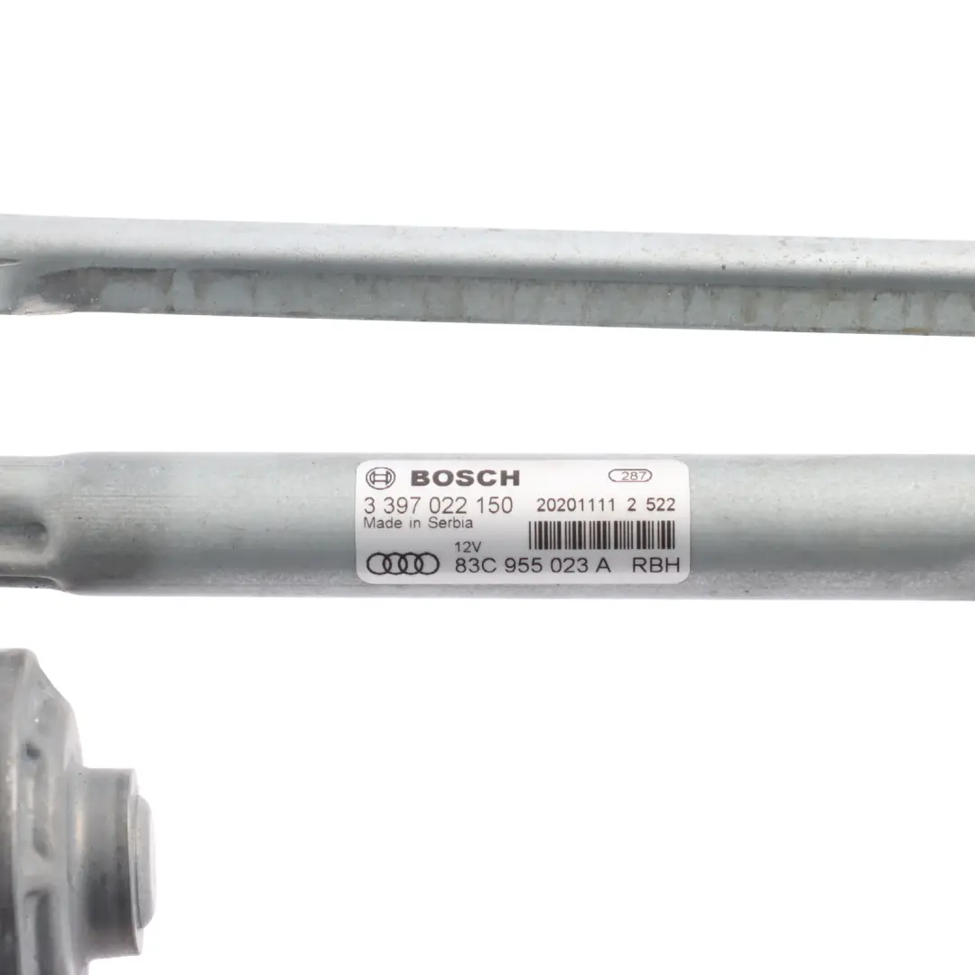 RSQ3 F3 Windscreen Wiper Linkage Motor System Drive Unit to Audi Q3 with Part number 83C955023A Audi Q3 RSQ3 F3 Windscreen Wiper Linkage Motor System Drive Unit - SKU RHD-83C955023A - Part number 83C955023A