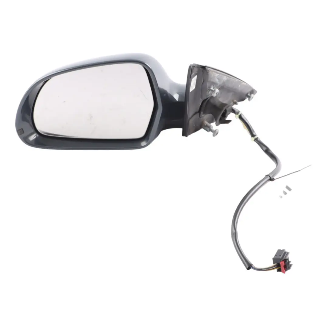 Wing Mirror Door Left N/S Meteor Grey Pearl Metallic Z7H to Audi A4 B8 with Part number 8K2857409D Audi A4 B8 Wing Mirror Door Left N/S Meteor Grey Pearl Metallic Z7H - SKU RHD-8K2857409D-MGR - Part number 8K2857409D