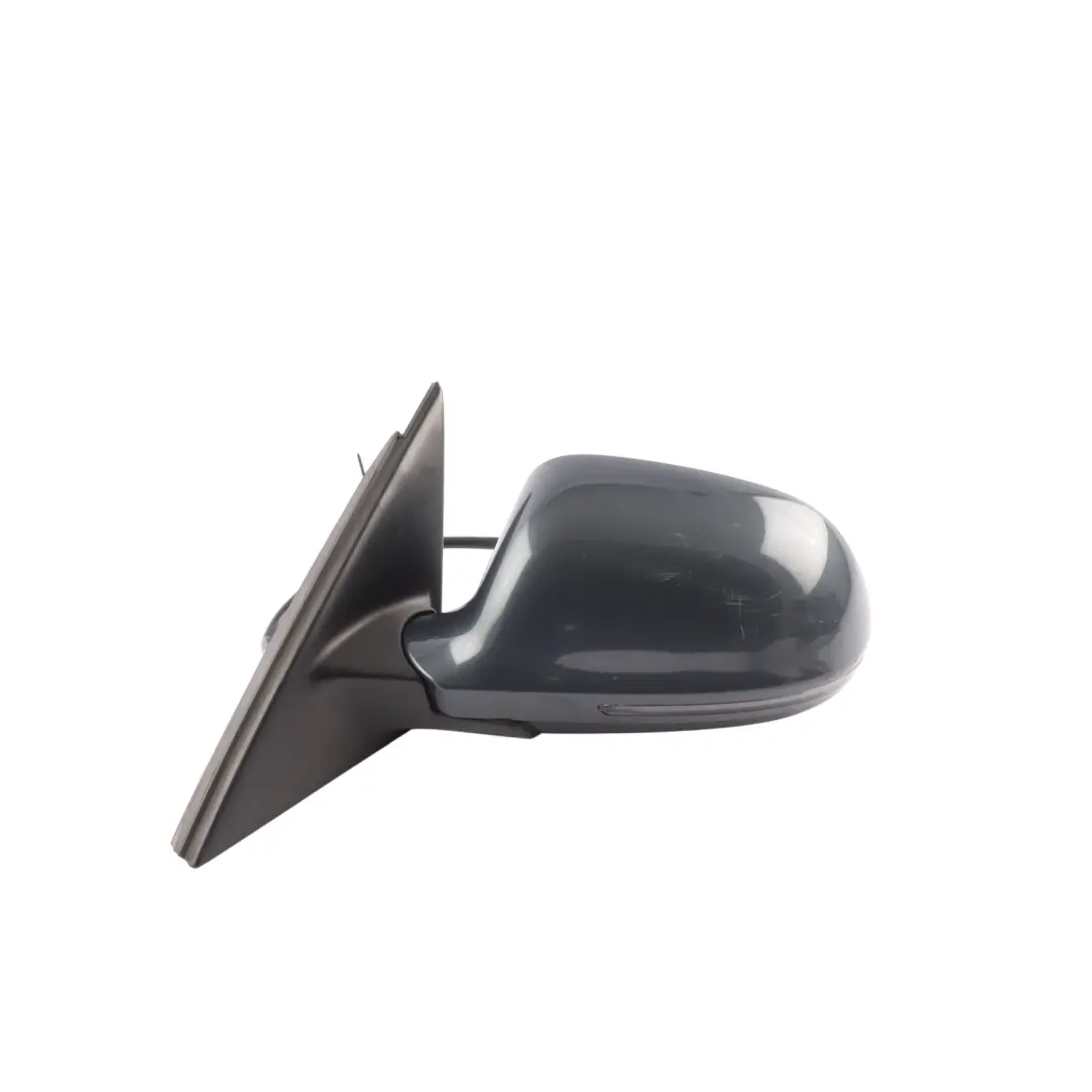Audi A4 B8 Wing Mirror Door Left N/S Meteor Grey Pearl Metallic Z7H - SKU RHD-8K2857409D-MGR - Part number 8K2857409D