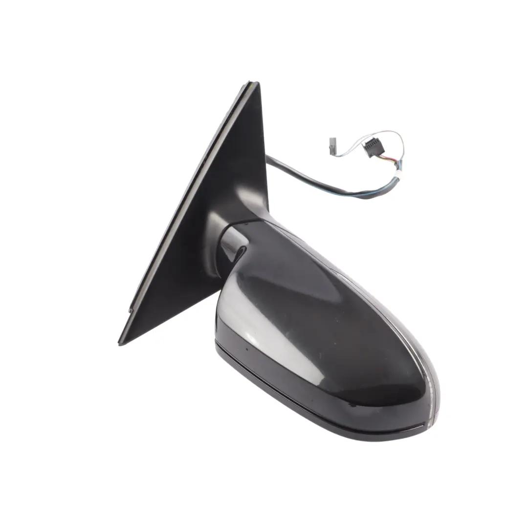 Audi A4 B8 Door Right O/S Mirror Wing Electric Phantom Black - LZ9Y 8K2857410AF - SKU RHD-8K2857410AF-PHB - Part number 8K2857410AF-PHB