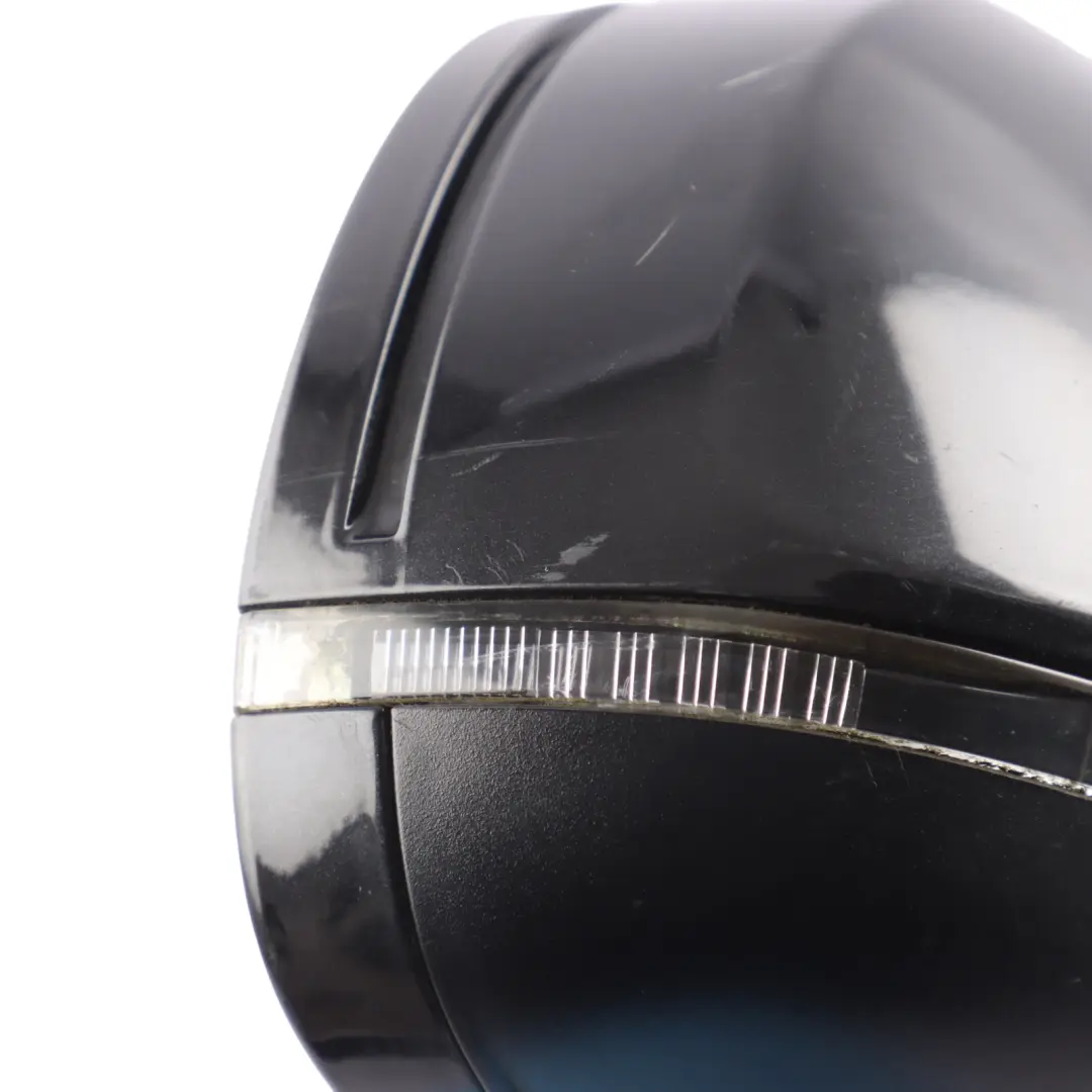 Audi A4 B8 Door Right O/S Mirror Wing Electric Phantom Black - LZ9Y 8K2857410AF - SKU RHD-8K2857410AF-PHB - Part number 8K2857410AF-PHB