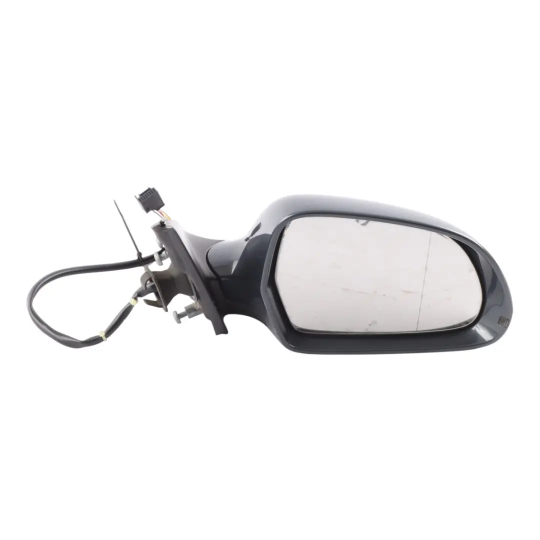 Audi A4 B8 Electric Wing Mirror Right O/S Meteor Grey Pearl - Z7H - SKU RHD-8K2857410D-MGR - Part number 8K2857410D