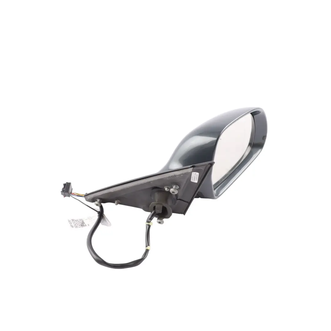 Audi A4 B8 Electric Wing Mirror Right O/S Meteor Grey Pearl - Z7H - SKU RHD-8K2857410D-MGR - Part number 8K2857410D