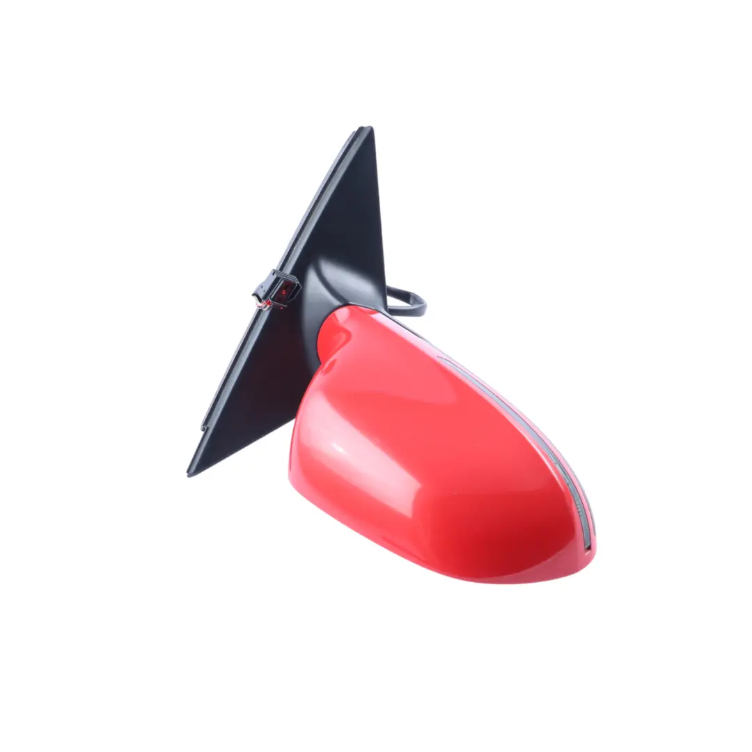 Audi A4 B8 2008 Door Wing Mirror Electric Adjust Right O/S Misano Red Pearl Z3M - SKU RHD-8K2857410D-MRE - Part number 8K2857410D
