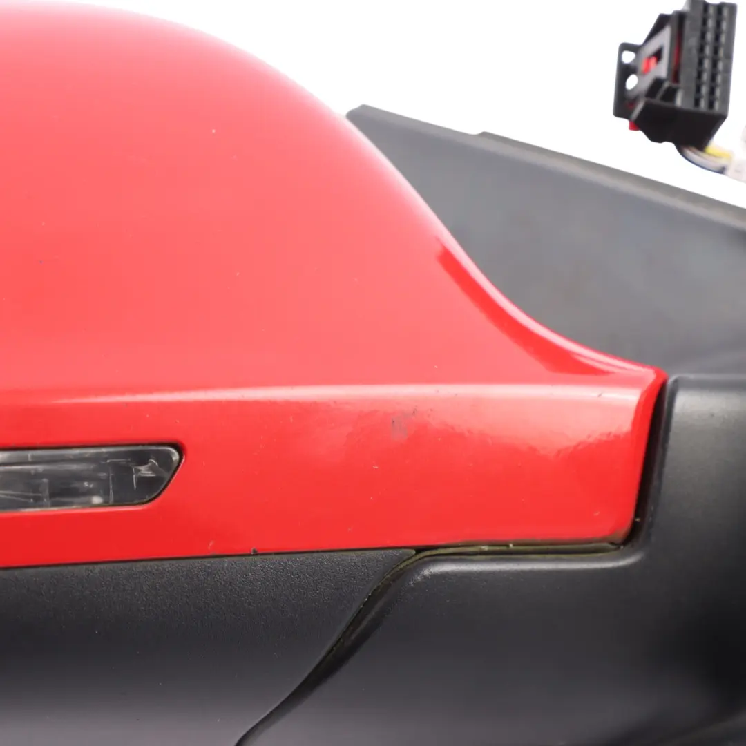 Audi A4 B8 2008 Door Wing Mirror Electric Adjust Right O/S Misano Red Pearl Z3M - SKU RHD-8K2857410D-MRE - Part number 8K2857410D