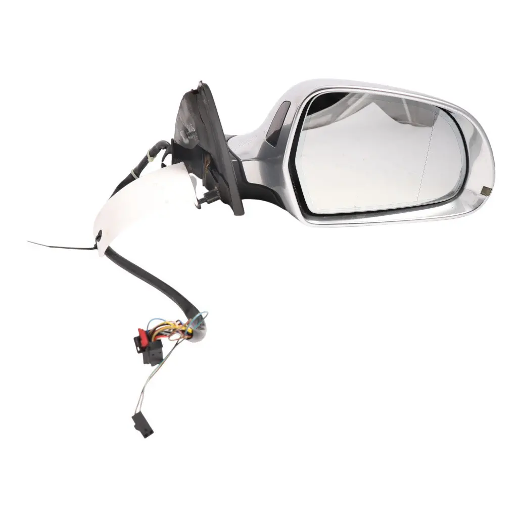 Door Wing Mirror Right O/S Memory Electric Aluminium Cover to Audi A4 S4 B8 with Part number 8K2857410G Audi A4 S4 B8 Door Wing Mirror Right O/S Memory Electric Aluminium Cover - SKU RHD-8K2857410G-ALU - Part number 8K2857410G