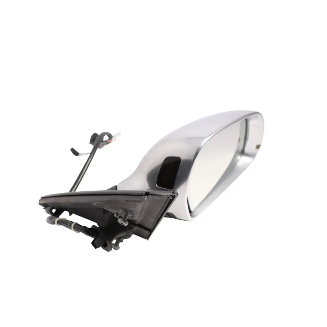 Door Wing Mirror Right O/S Memory Electric Aluminium Cover to Audi A4 S4 B8 with Part number 8K2857410G Audi A4 S4 B8 Door Wing Mirror Right O/S Memory Electric Aluminium Cover - SKU RHD-8K2857410G-ALU - Part number 8K2857410G