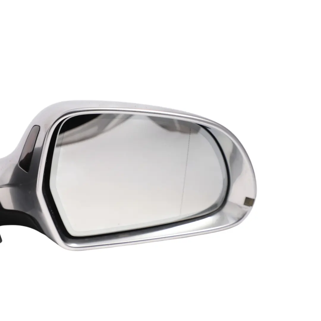 Door Wing Mirror Right O/S Memory Electric Aluminium Cover to Audi A4 S4 B8 with Part number 8K2857410G Audi A4 S4 B8 Door Wing Mirror Right O/S Memory Electric Aluminium Cover - SKU RHD-8K2857410G-ALU - Part number 8K2857410G