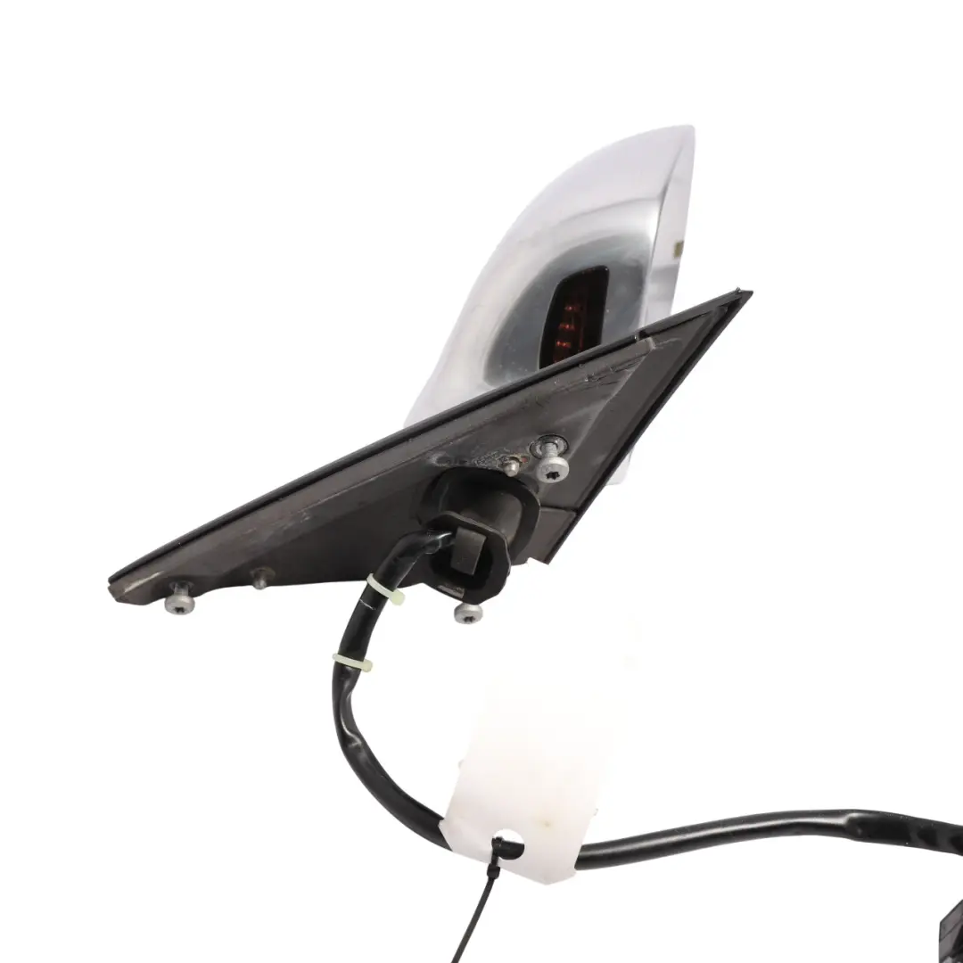 Audi A4 S4 B8 Door Wing Mirror Right O/S Memory Electric Aluminium Cover - SKU RHD-8K2857410G-ALU - Part number 8K2857410G