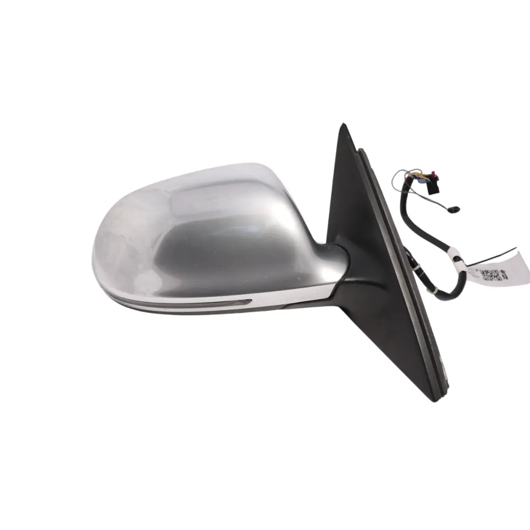 Audi A4 S4 B8 Door Wing Mirror Right O/S Memory Electric Aluminium Cover - SKU RHD-8K2857410G-ALU - Part number 8K2857410G