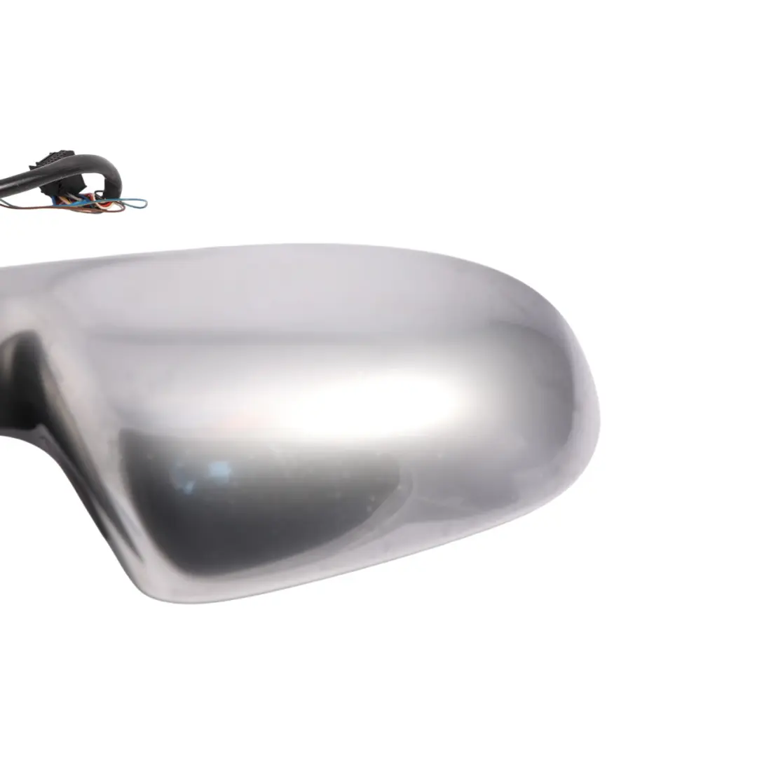 Door Wing Mirror Right O/S Memory Electric Aluminium Cover to Audi A4 S4 B8 with Part number 8K2857410G Audi A4 S4 B8 Door Wing Mirror Right O/S Memory Electric Aluminium Cover - SKU RHD-8K2857410G-ALU - Part number 8K2857410G