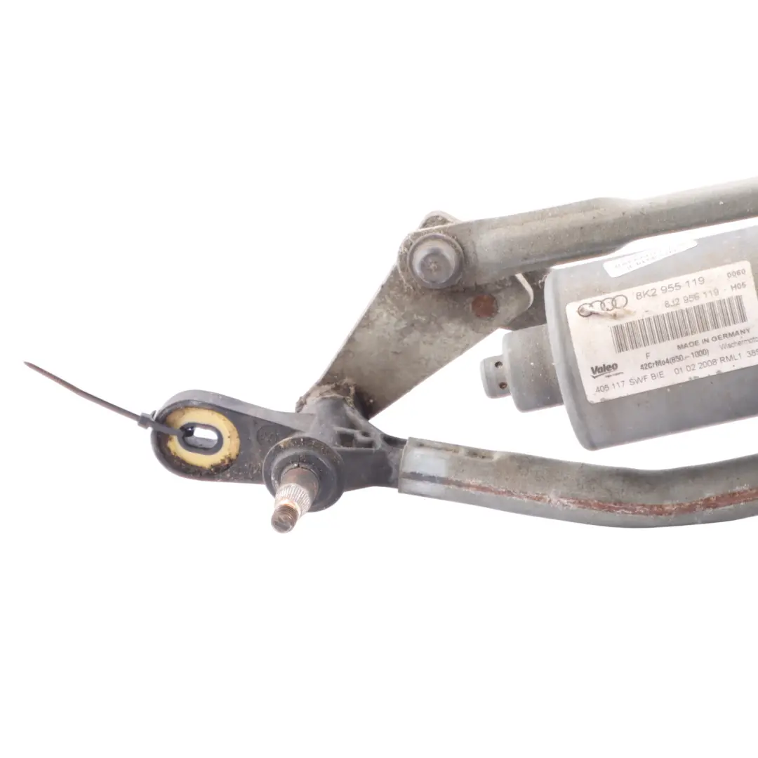 Audi A4 B8 Front Windshield Windscreen Wiper Motor Linkage Rack - SKU RHD-8K2955023A - Part number 8K2955023A